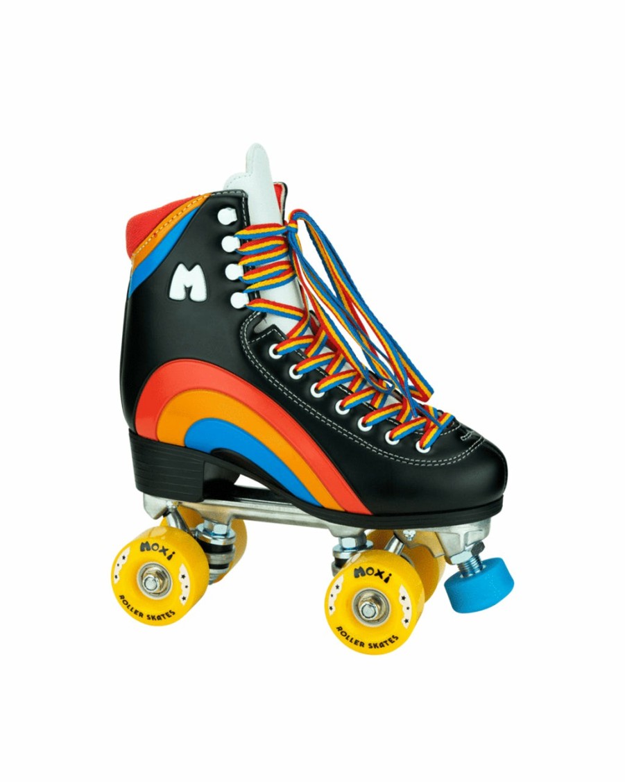 Accessories Moxi Roller Skates | Rainbow Riders - Asphalt Black