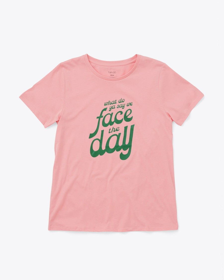 Clothing ban.do | Face The Day Tee