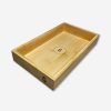 Living Geometry | Bamboo Not Paper Towel Tray