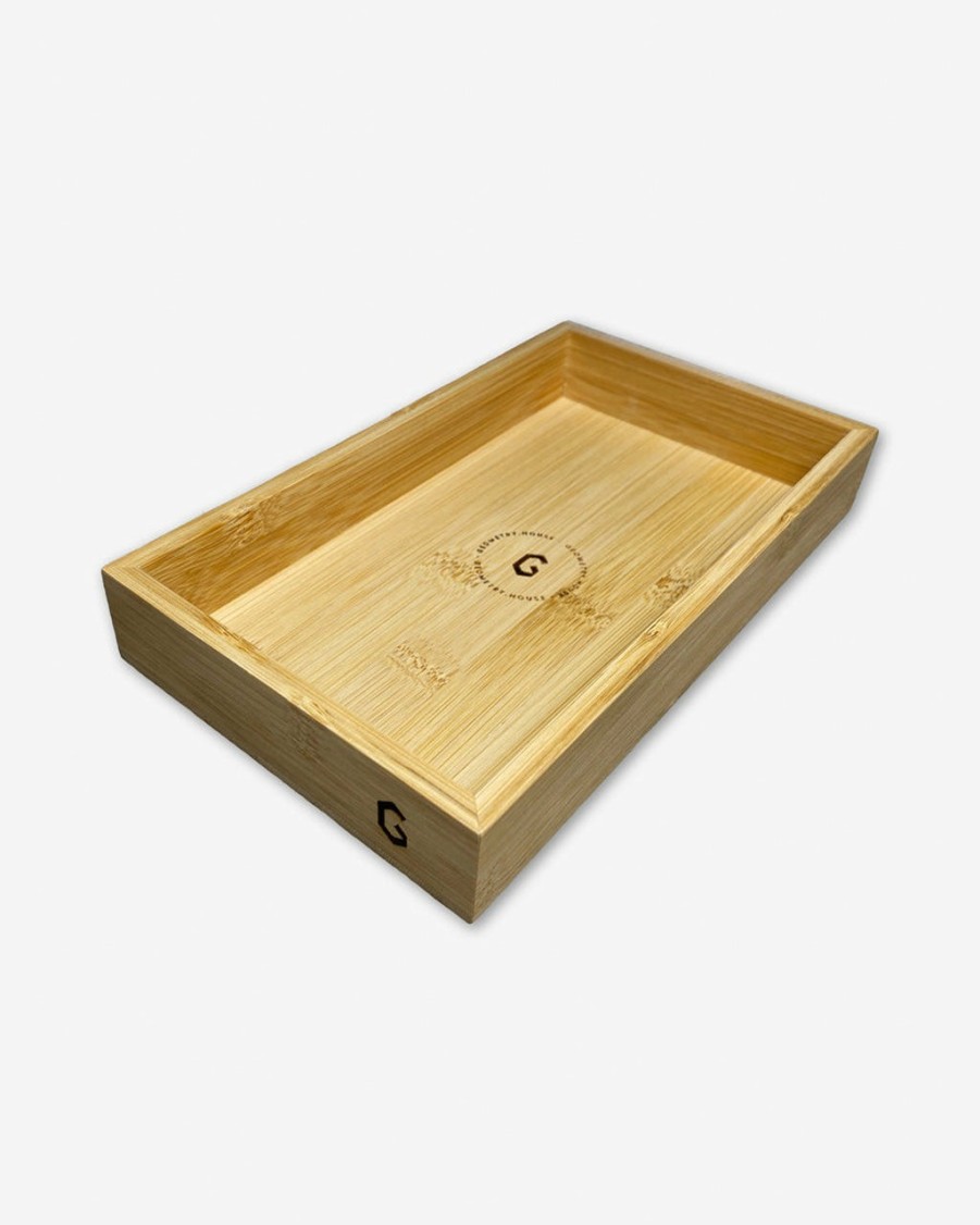 Living Geometry | Bamboo Not Paper Towel Tray