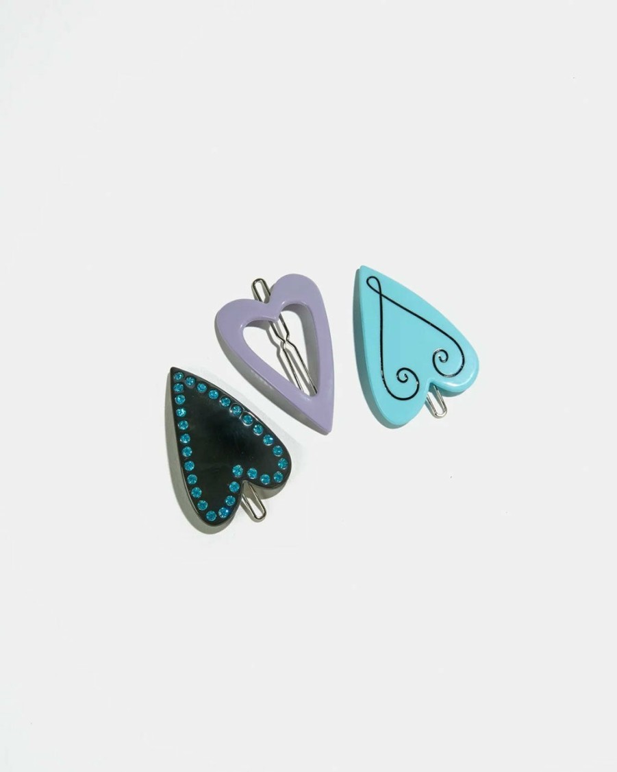 Accessories Chunks | Sweetheart Hair Clip Pack - Darling