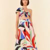 Clothing Farm Rio | Colorful Monstera Midi Skirt