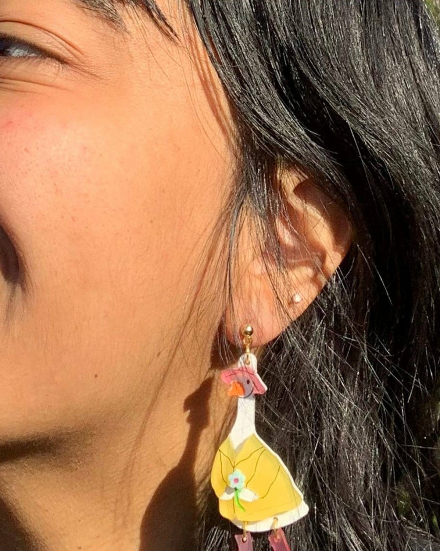 Accessories Not Picasso | Gertie Goose Earrings