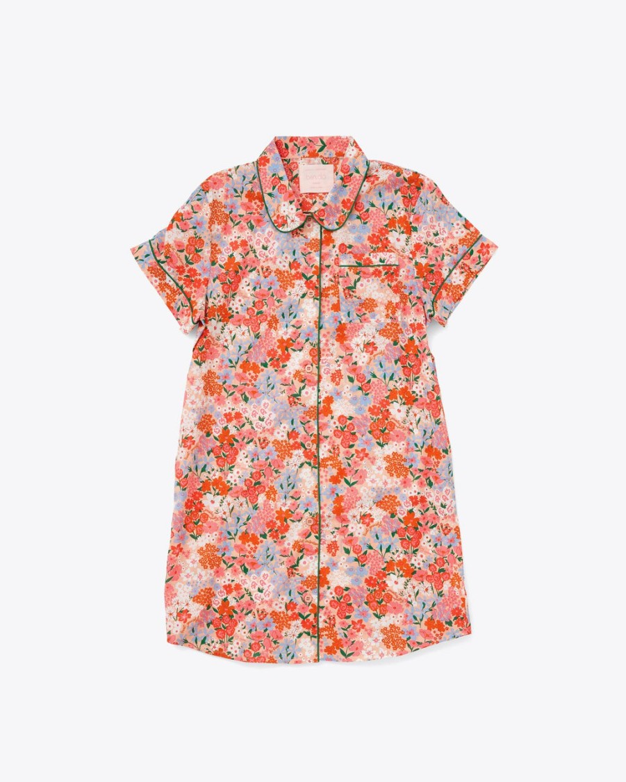 Clothing ban.do | Short Sleeve Leisure Dress - Secret Garden