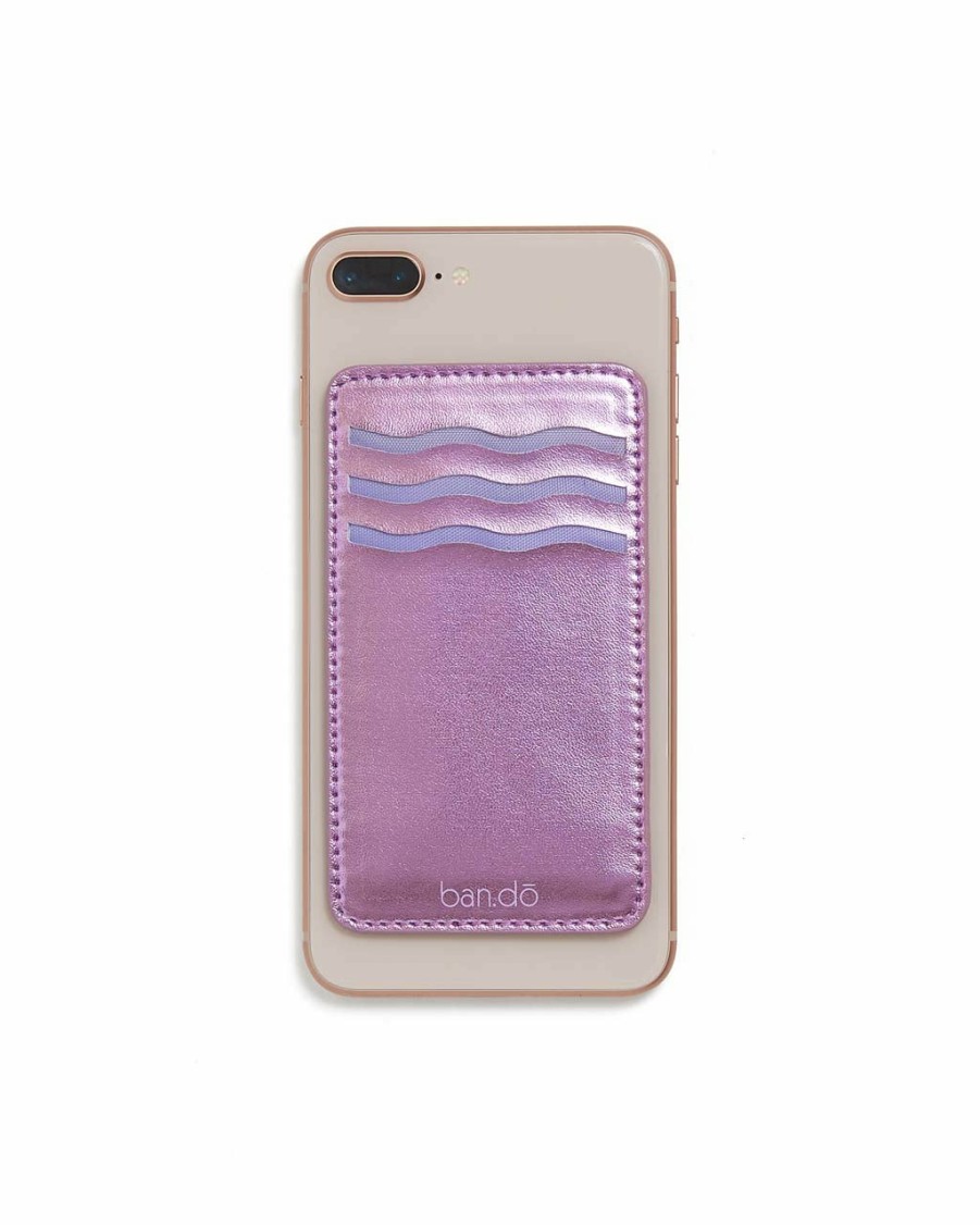 Living ban.do | Better Together Adhesive Card Holder - Lilac