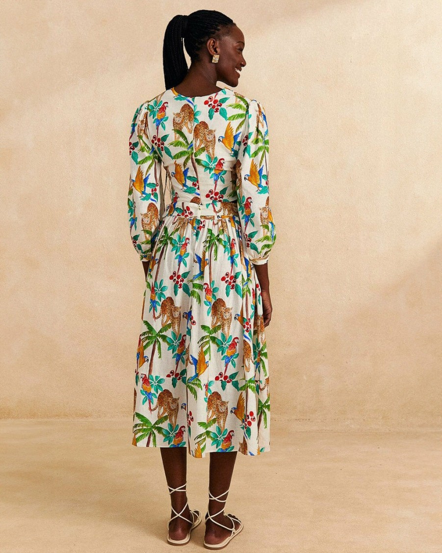 Clothing Farm Rio | Tropical Paradise Midi Skirt