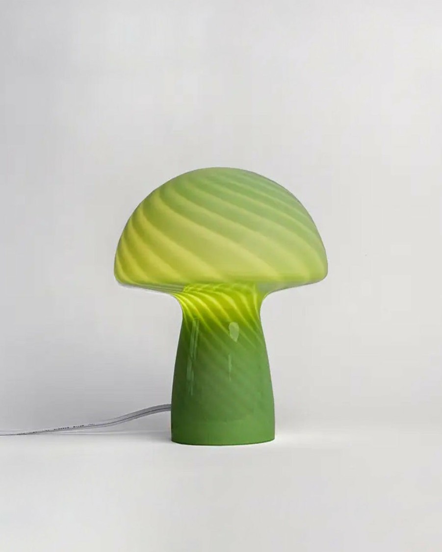 Living Humber | Green Mini Mushroom Lamp