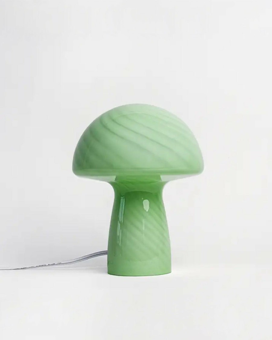 Living Humber | Green Mini Mushroom Lamp