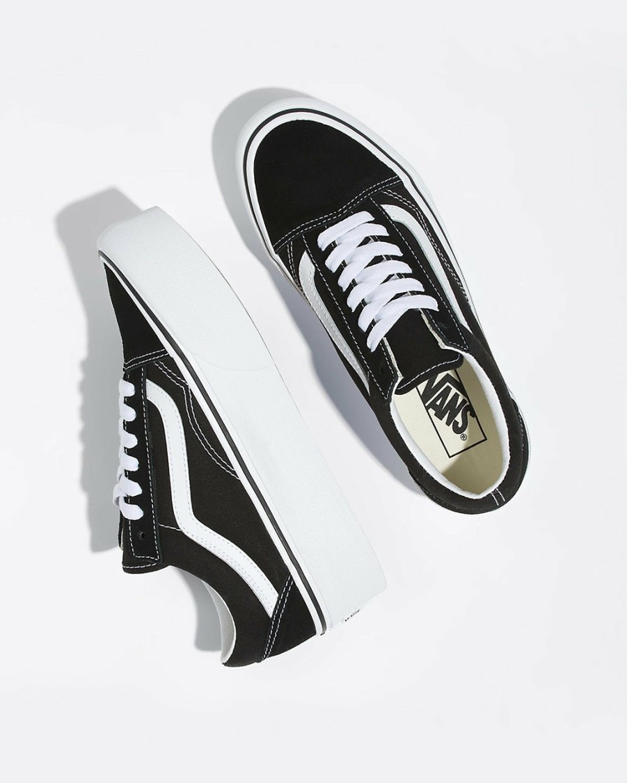 Accessories Vans | Old Skool Stackform Sneaker - Black + True White