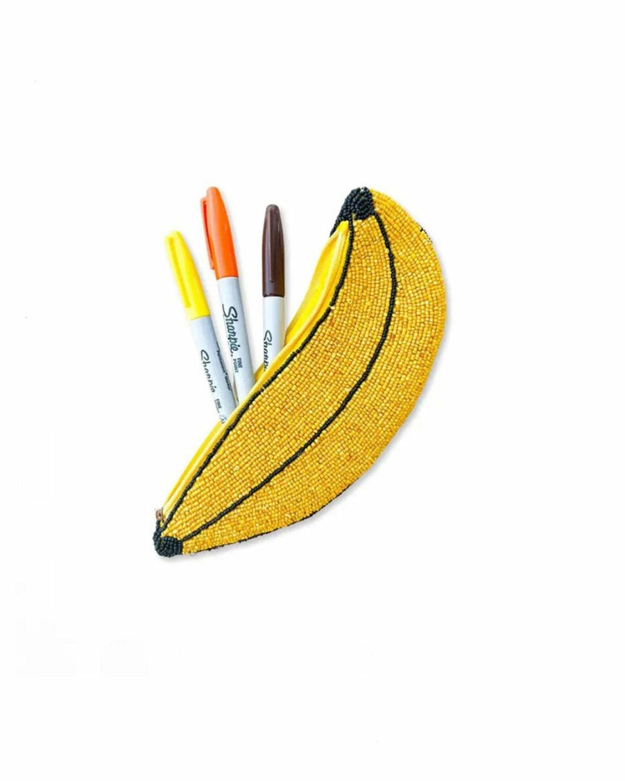 Accessories Jenny Lemons | Beaded Banana Pouch