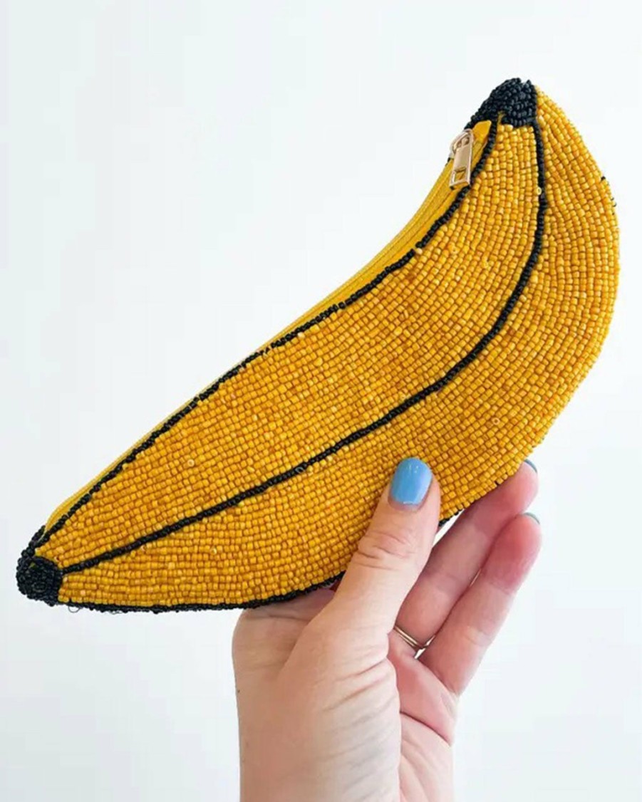 Accessories Jenny Lemons | Beaded Banana Pouch