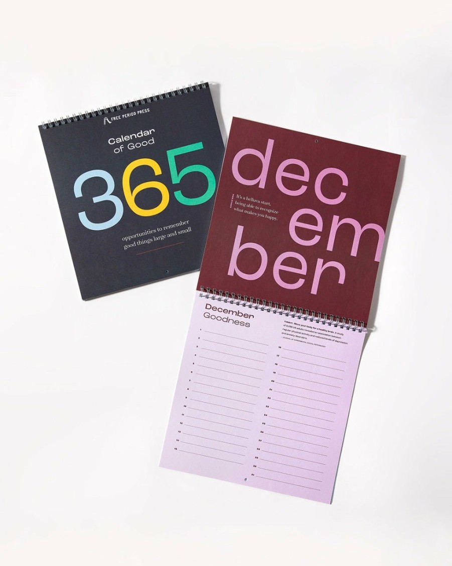 Desk Free Period Press | Calendar Of Good: A Gratitude Calendar