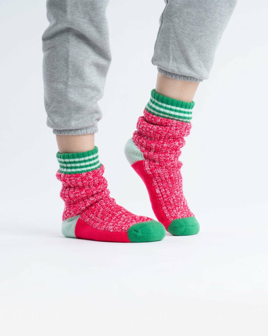 Accessories Verloop | Varsity House Socks - Fuchsia