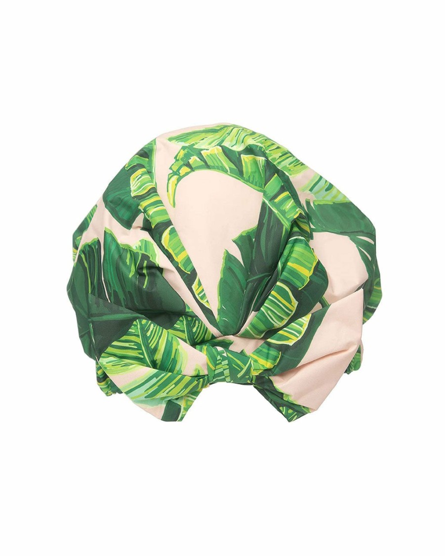 Wellness Kitsch | Luxury Shower Cap - Palm Print