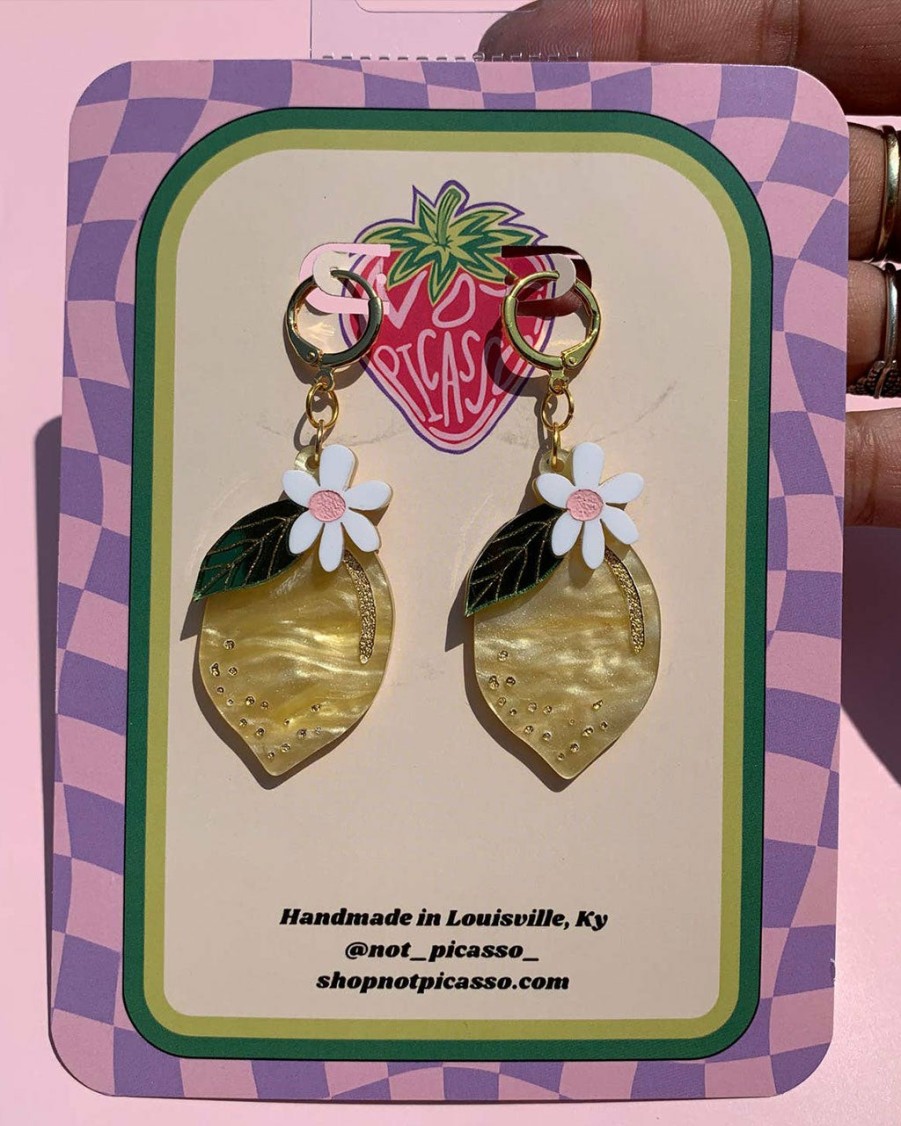 Accessories Not Picasso | Lemons Earrings