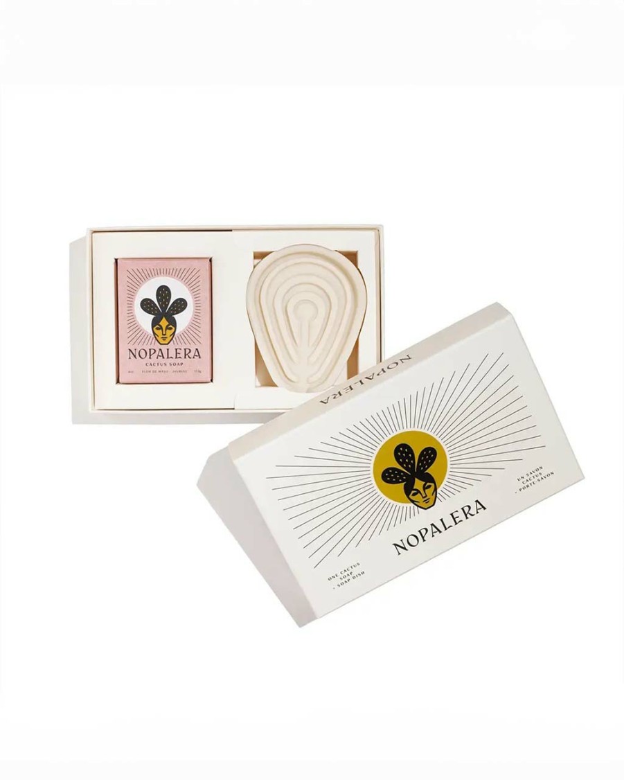 Wellness Nopalera | Flor De Mayo Soap And Dish Gift Set