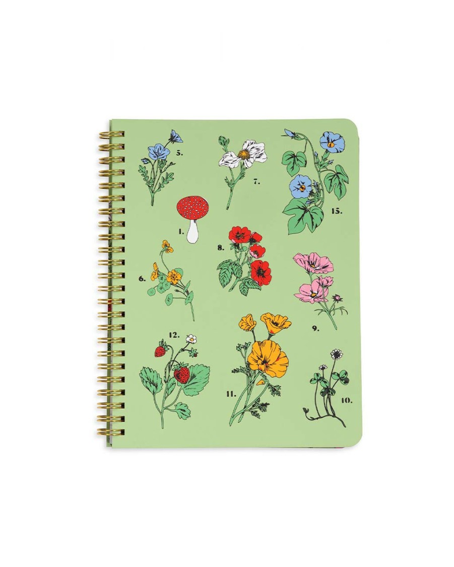 Desk ban.do | Rough Draft Mini Notebook - Botanical Green