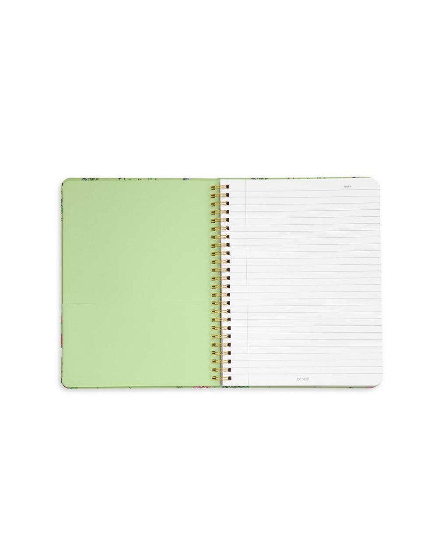 Desk ban.do | Rough Draft Mini Notebook - Botanical Green