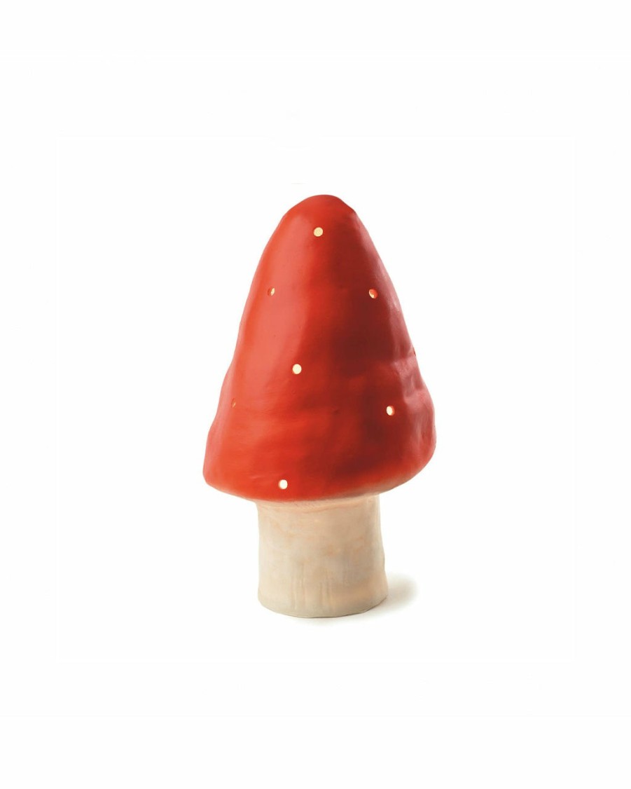 Living Egmont | Small Red Mushroom Lamp