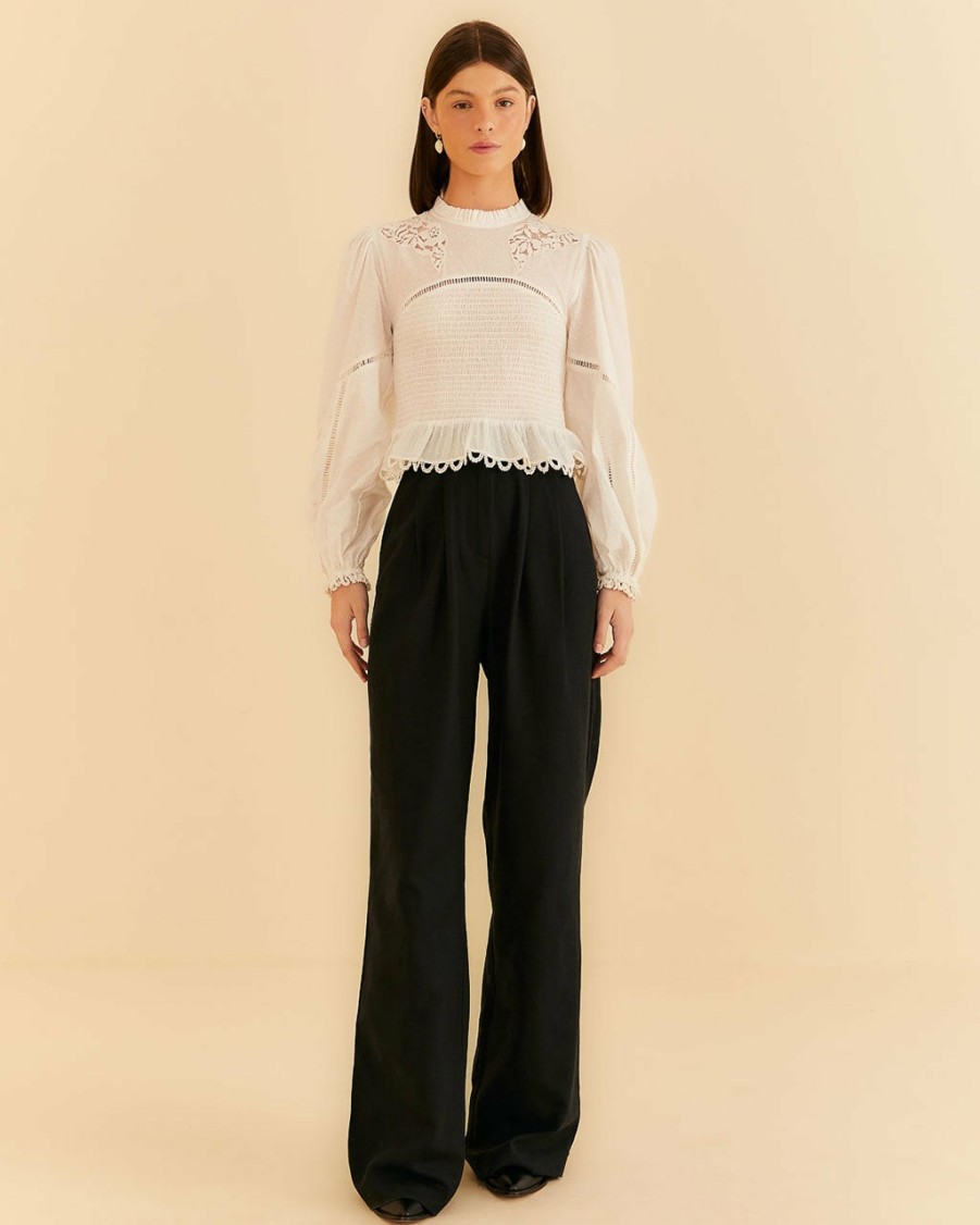 Clothing Farm Rio | Black Low Waisted Pants