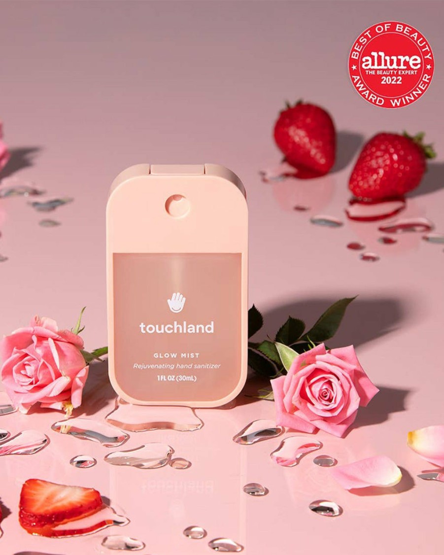 Wellness Touchland | Glow Mist Rejuvenating Hand Sanitizer - Rosewater