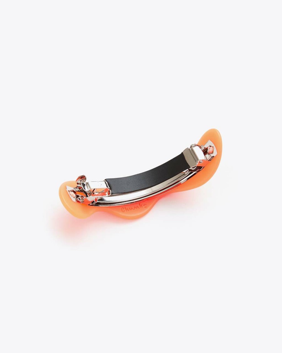 Accessories Chunks | Curve Clip - Tangerine