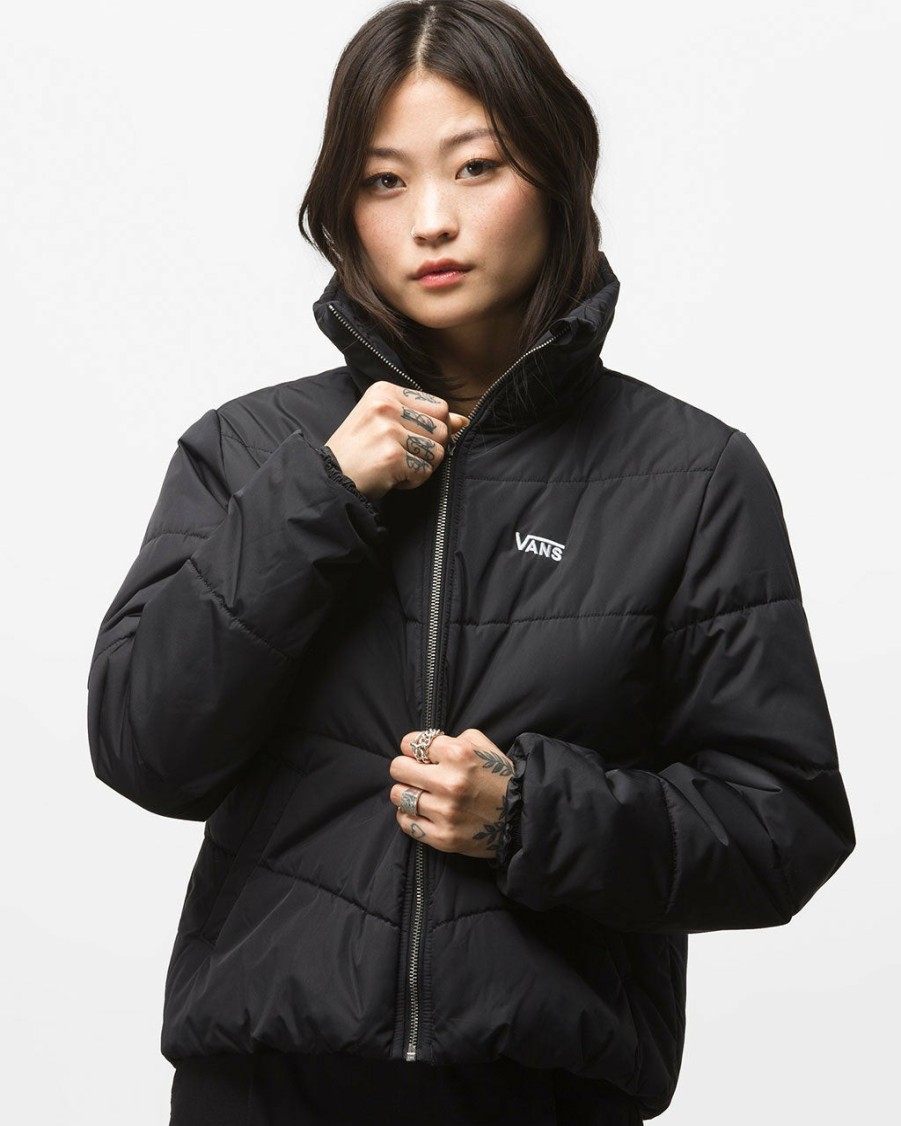 Clothing Vans | Foundry Puffer Mte Jacket - Black