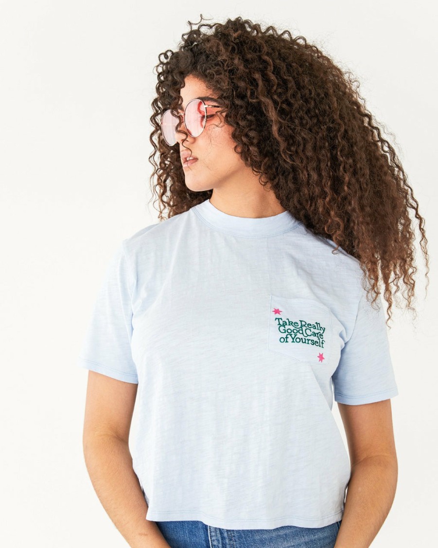 Clothing ban.do | Take Really Good Care Slub Pocket Tee