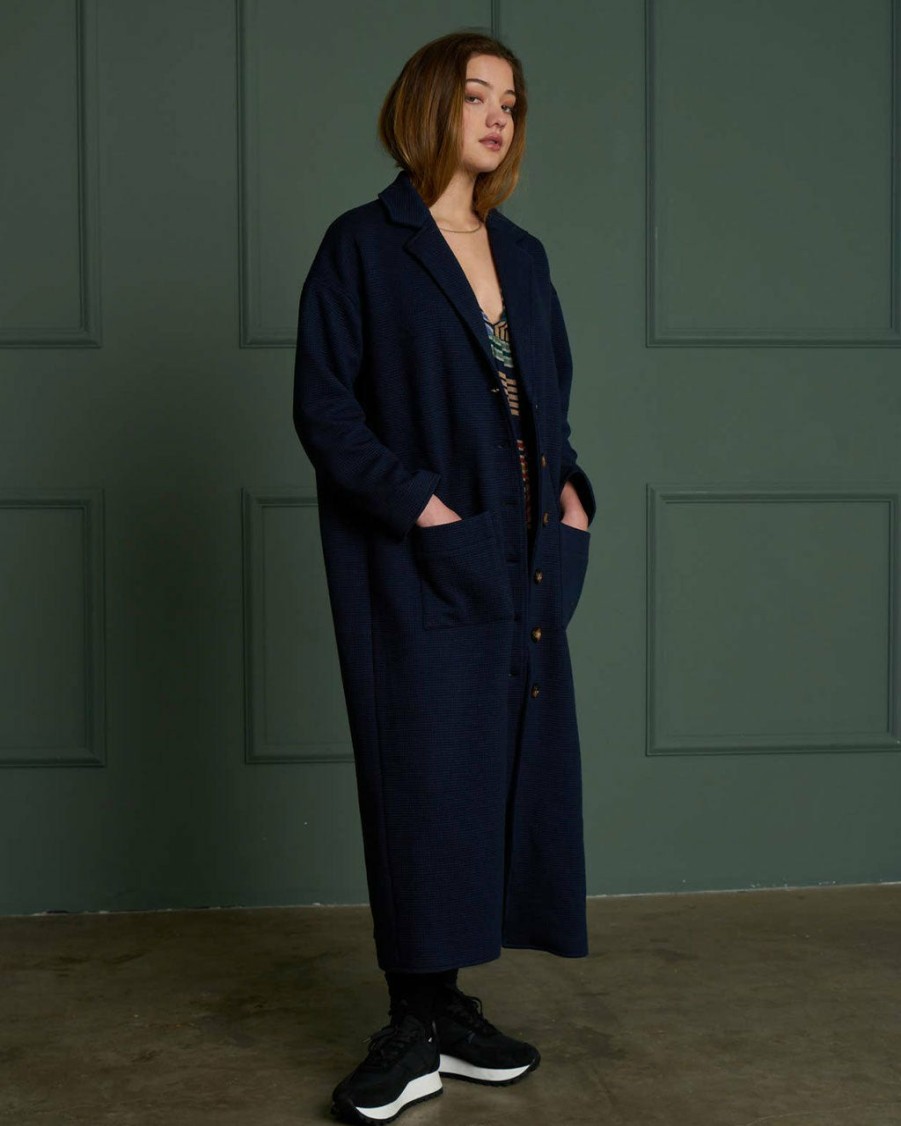 Clothing dRA | Ginny Coat - Navy