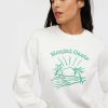 Clothing ban.do | Mental Oasis Balloon Sleeve Sweatshirt