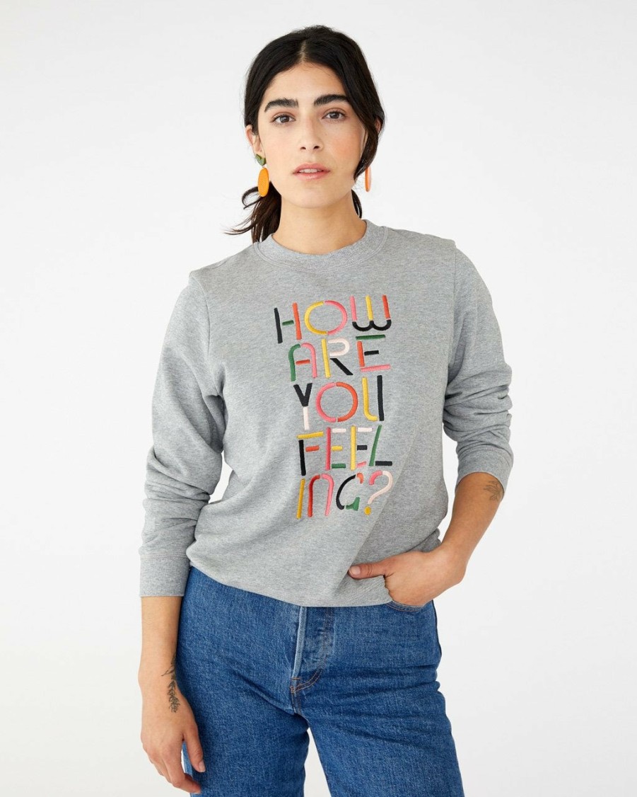 Clothing ban.do | How Are You Feeling? Sweatshirt