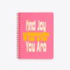 Desk ban.do | Rough Draft Mini Notebook - Find Joy Where Ever