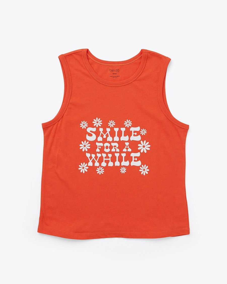 Clothing ban.do | Smile For A While Muscle Tank