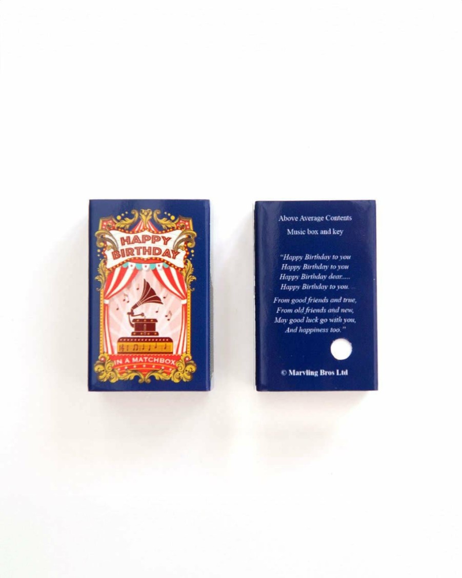 Living Marvling Bros | Happy Birthday Music Box In A Matchbox