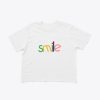 Clothing ban.do | Smile Boxy Tee - Ivory