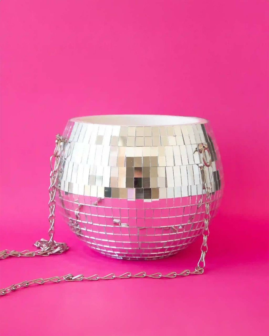 Living Sunshine Studios | Disco Hanging Planter 8"