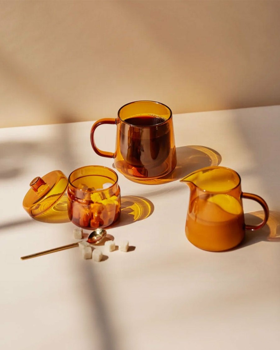 Living Good Citizen | Petite Glass Pitcher - Amber