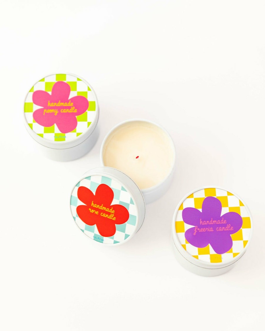 Living ban.do x To:From | 3 Pack Candle Set - Flowers