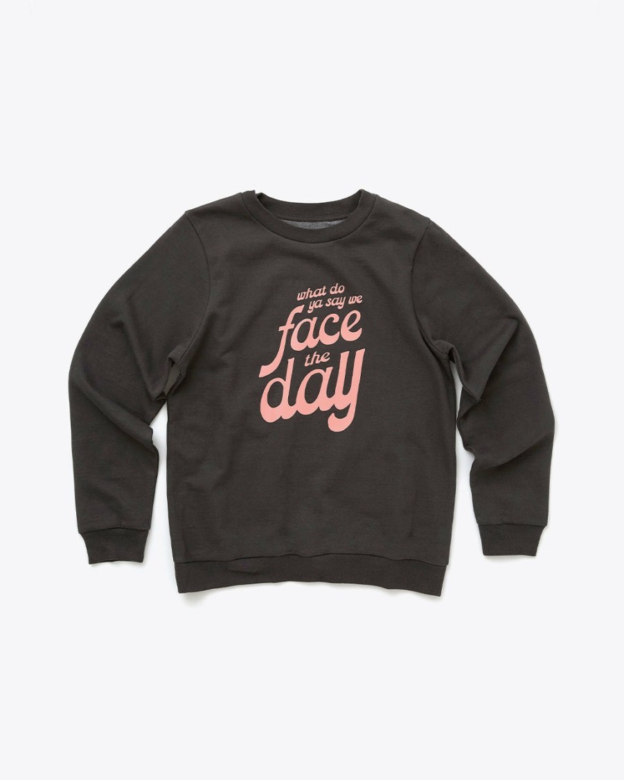 Clothing ban.do | Face The Day Sweatshirt