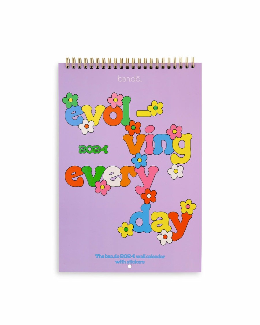 Desk ban.do | 2024 Wall Calendar - Evolving Everyday