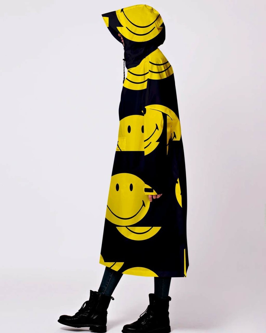 Clothing Rainkiss | All Smiles X Smiley Rain Poncho