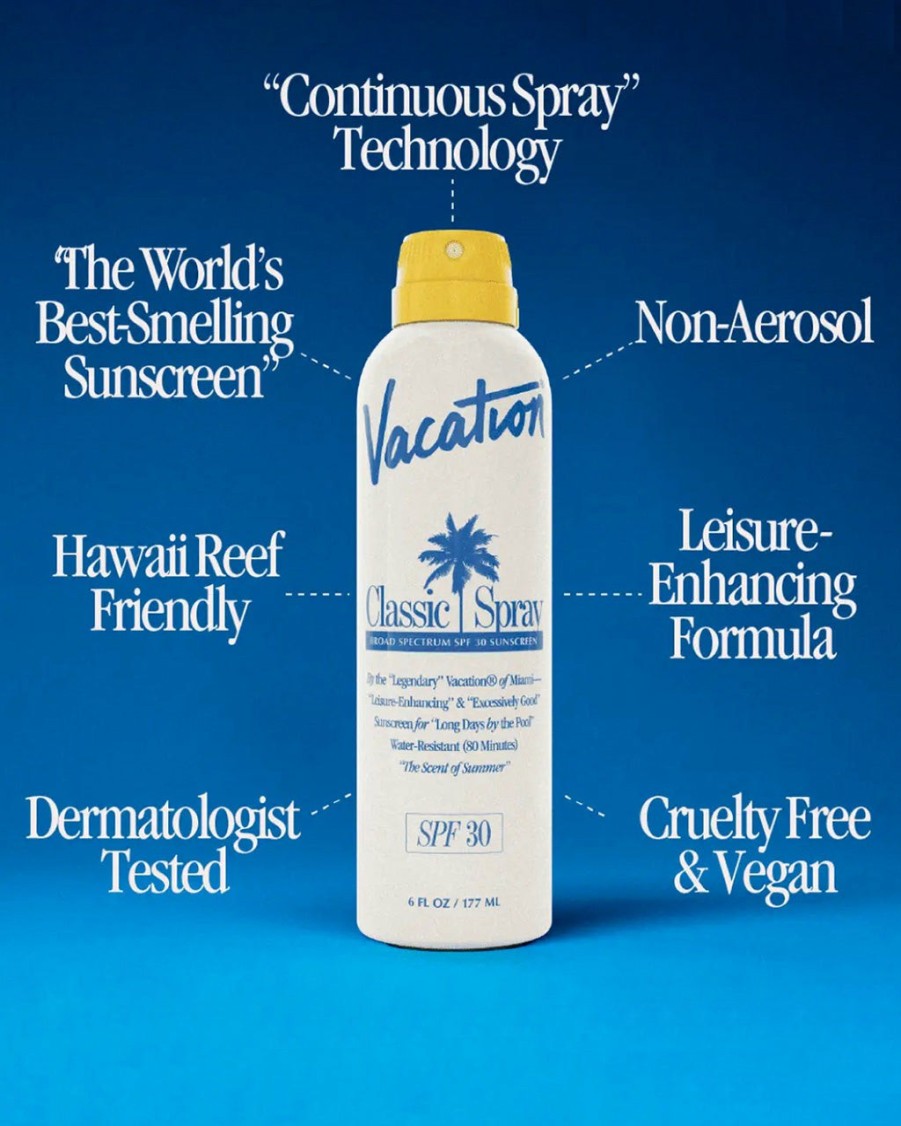 Wellness Vacation Sunscreen | Classic Spray Spf 30