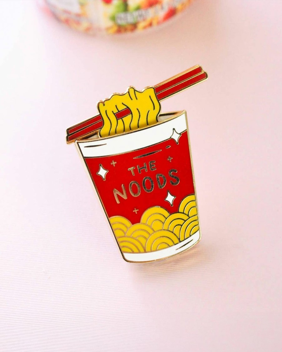 Accessories Occasionalish | Instant Noods Interactive Enamel Pin