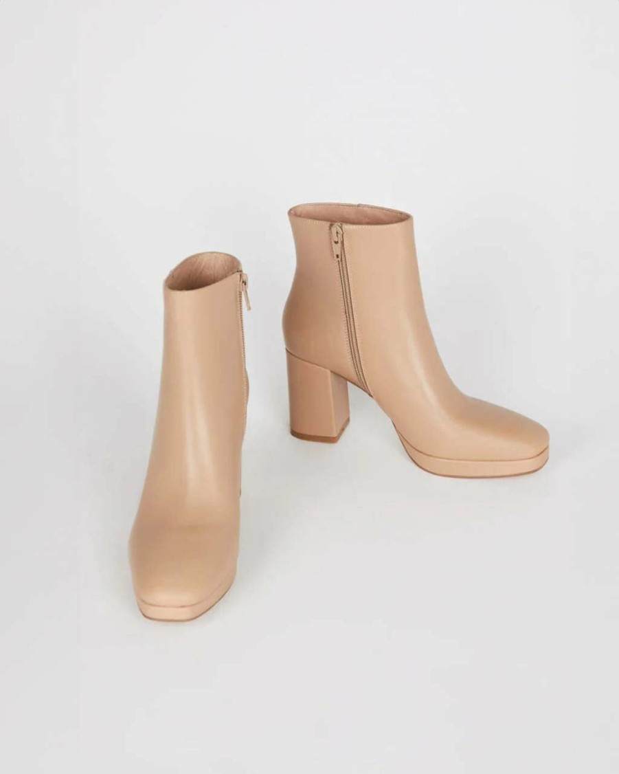 Accessories Intentionally Blank | Rachel Heeled Boot - Clay