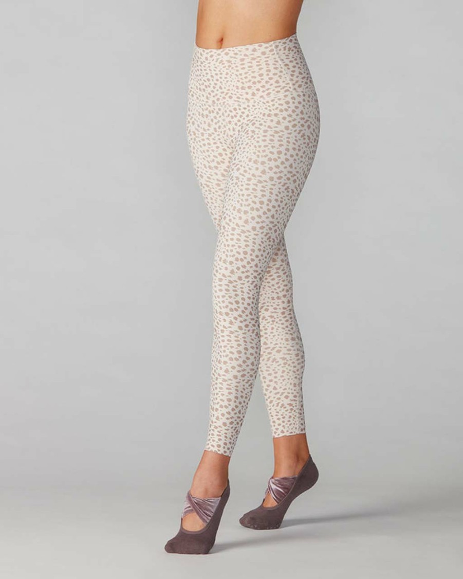 Clothing Tavi | High Waisted 7/8 Legging - Dune Lynx