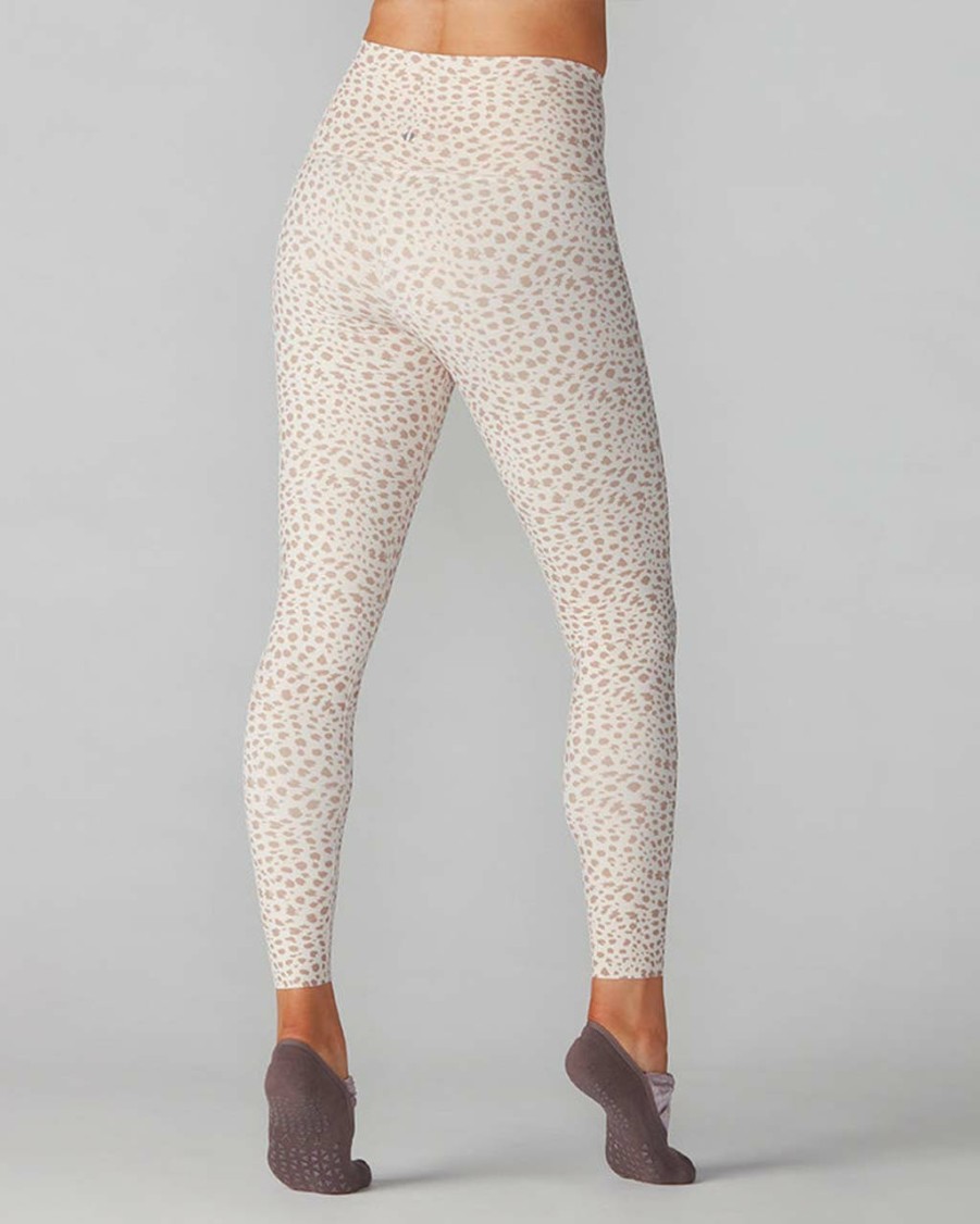 Clothing Tavi | High Waisted 7/8 Legging - Dune Lynx