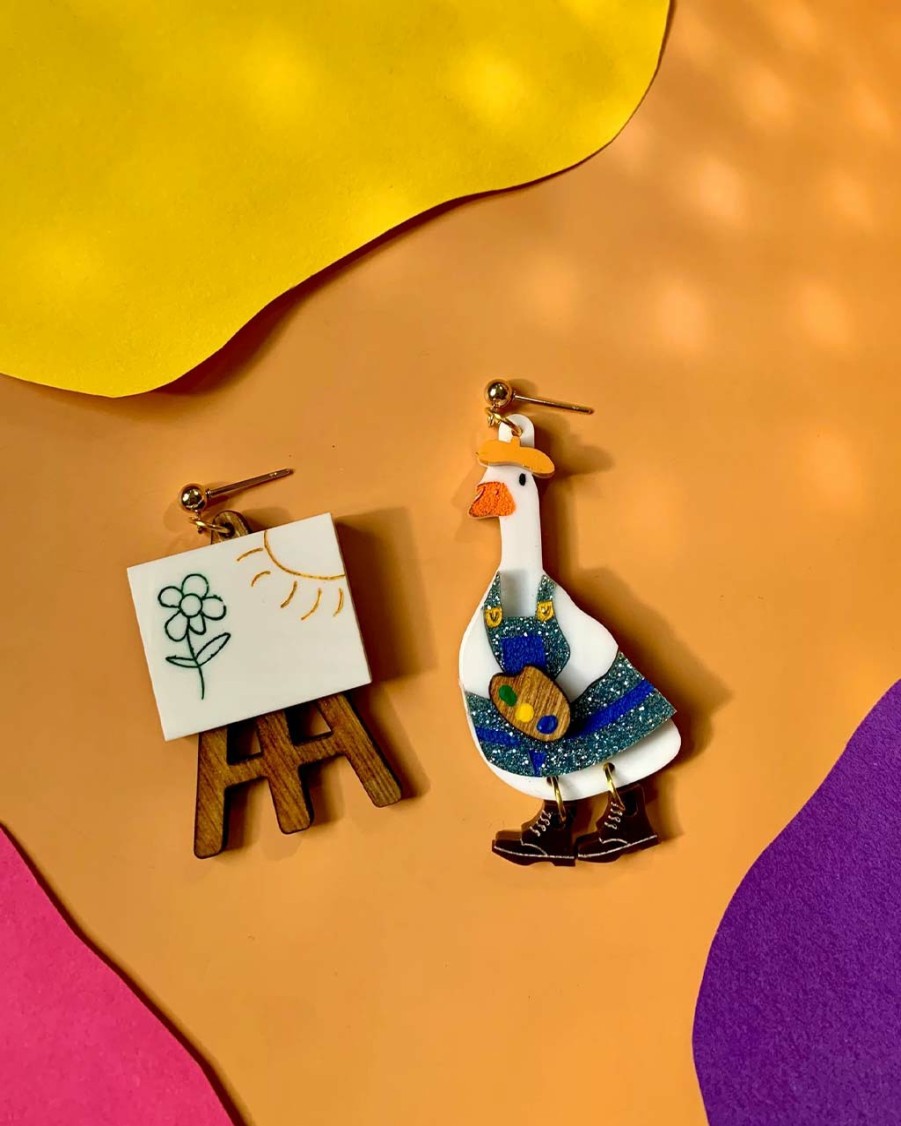 Accessories Not Picasso | Vincent Van Goose Earrings