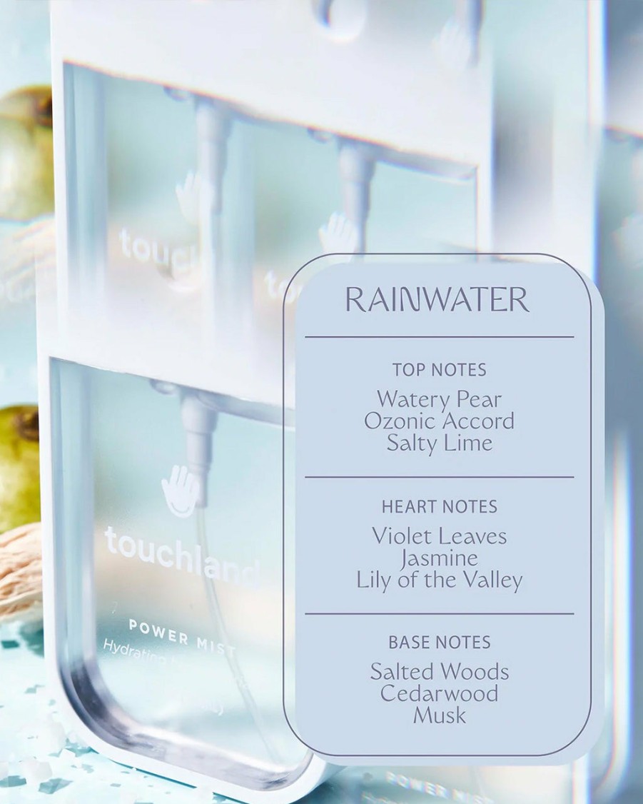 Wellness Touchland | Power Mist Hand Sanitizer - Rainwater